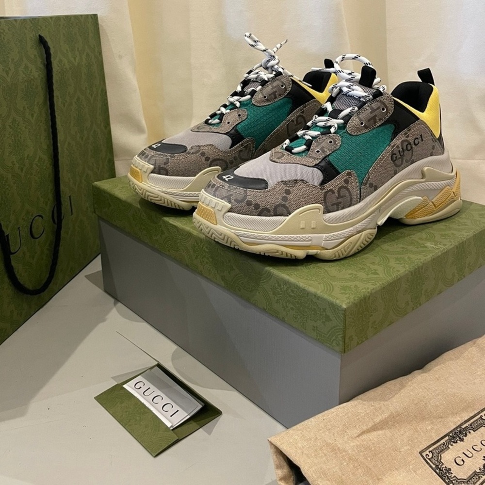 GUCCI X Balenciaga Triple S
